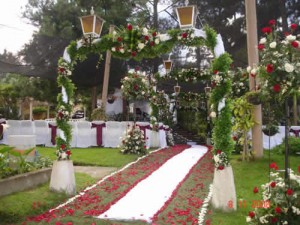 Garden for Wedding Ceremony